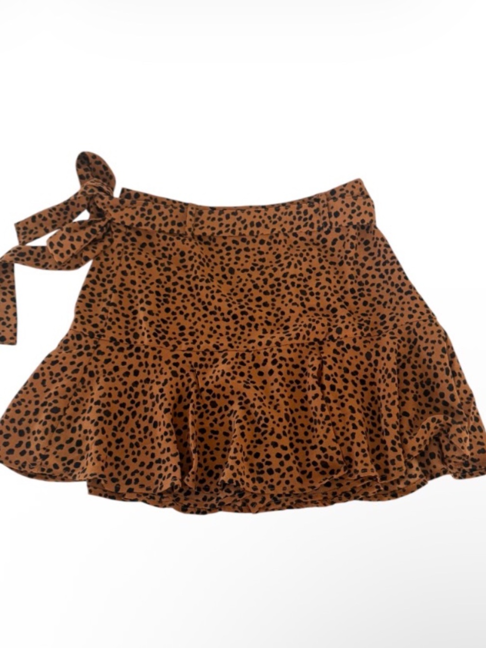Love For Humanity Leopard Skirt Skort Animal Print